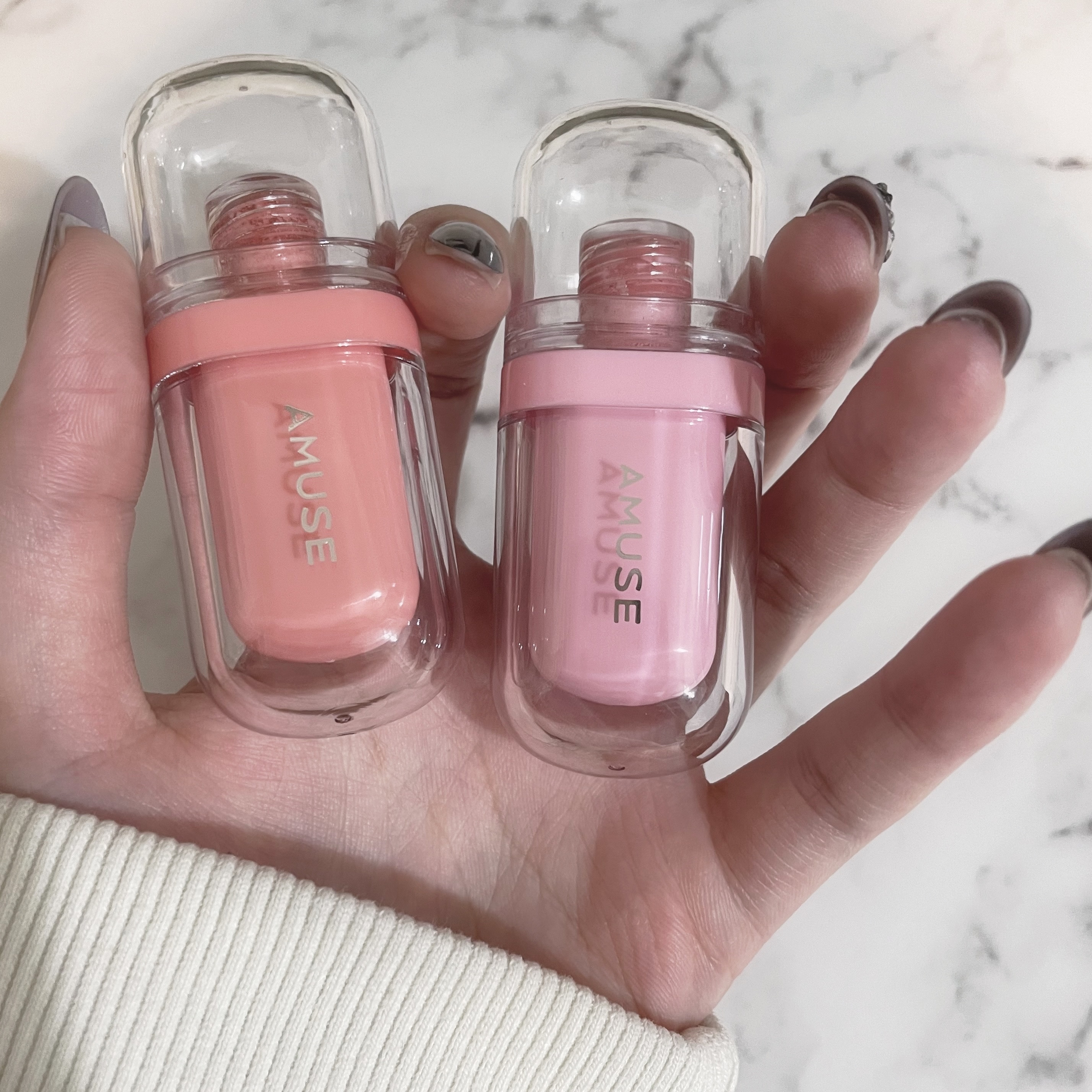 ジェルフィットティント 09 ナルシシズム/AMUSE/リップティントを使ったクチコミ（2枚目）