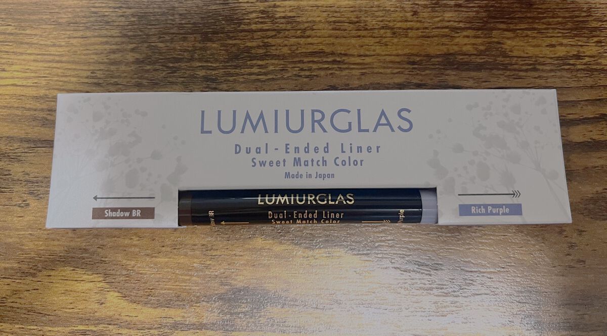 デュアルエンドライナー/LUMIURGLAS/リキッドアイライナーを使ったクチコミ（1枚目）