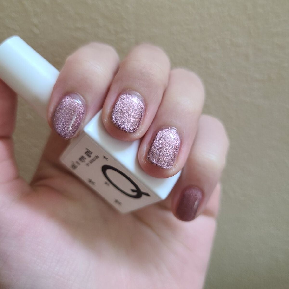 Milkyway&Cat's eye gel/ANNUUM/ジェルネイルを使ったクチコミ(1枚目)