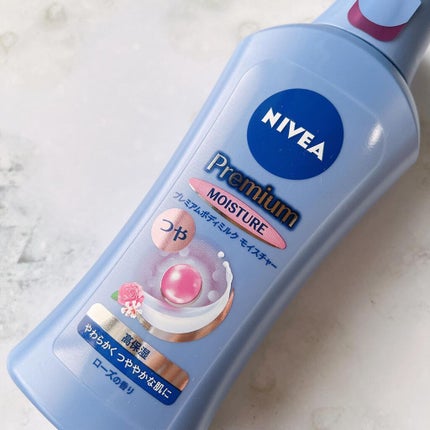 ニベア プレミアムボディミルク モイスチャー/ニベア/ボディミルクを使ったクチコミ(1枚目)