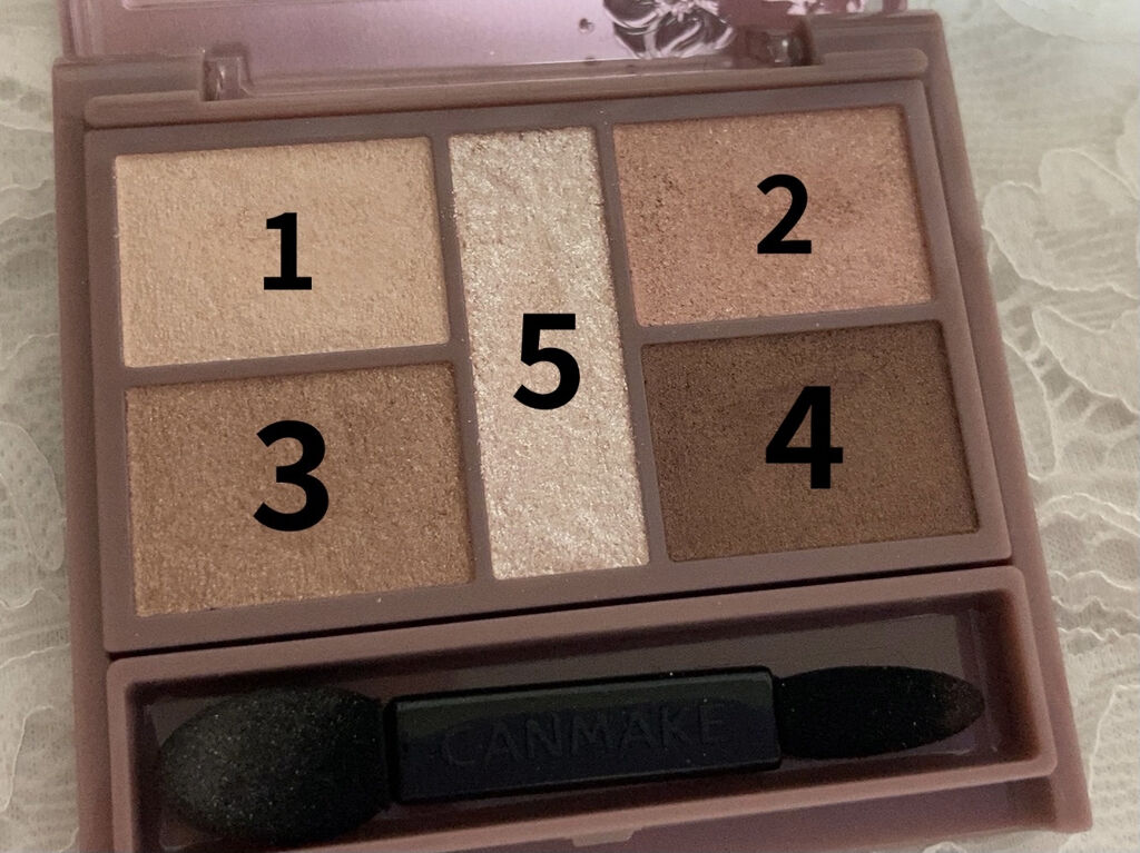 パーフェクトスタイリストアイズ/キャンメイク/アイシャドウパレットを使ったクチコミ（2枚目）