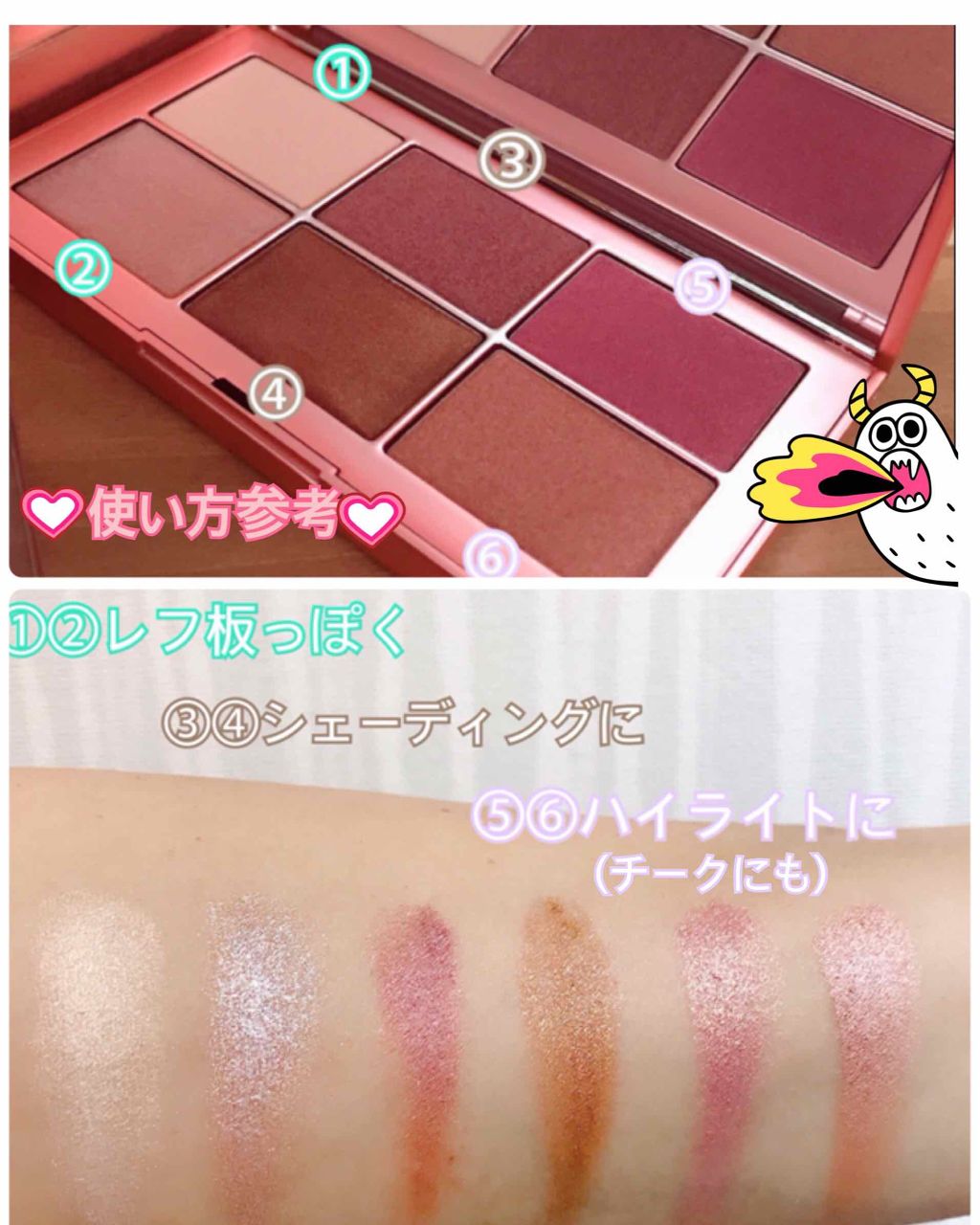 エンドレスオーガズムパレット/NARS/アイシャドウパレットを使ったクチコミ（2枚目）