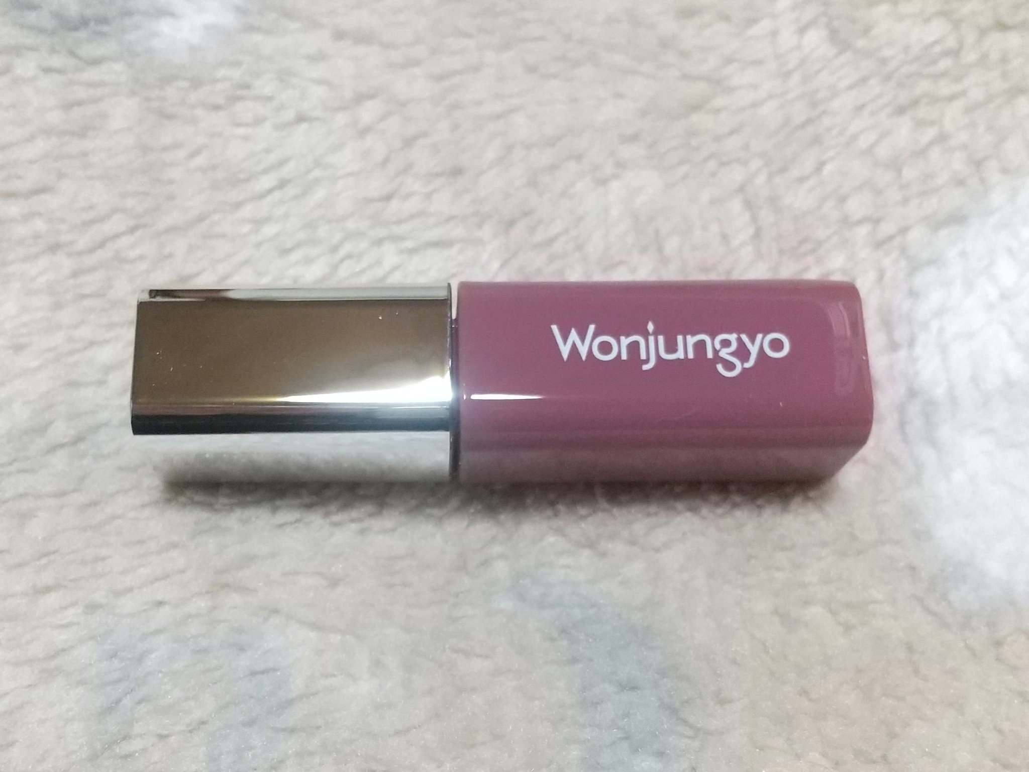 ウォンジョンヨ　キャンディーグロウティント 06 ミルキープラム/Wonjungyo/リップティントを使ったクチコミ（3枚目）