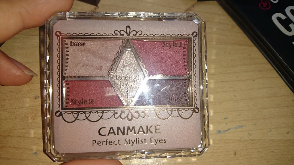 【旧品】パーフェクトスタイリストアイズ/キャンメイク/アイシャドウパレットを使ったクチコミ(1枚目)