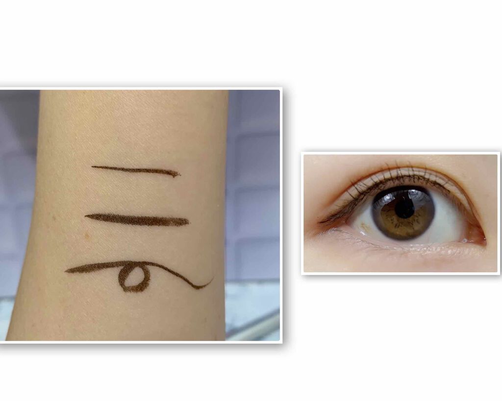 1DAY TATTOO プロキャスト ザ・アイライナー/K-パレット/リキッドアイライナーを使ったクチコミ(3枚目)