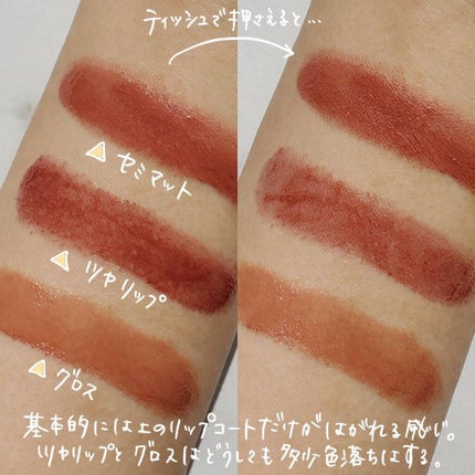 ディグニファイド リップス/Celvoke/口紅を使ったクチコミ(6枚目)