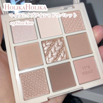 マイフェイブムードアイパレット 9カラー/HOLIKA HOLIKA/アイシャドウパレットを使ったクチコミ(2枚目)