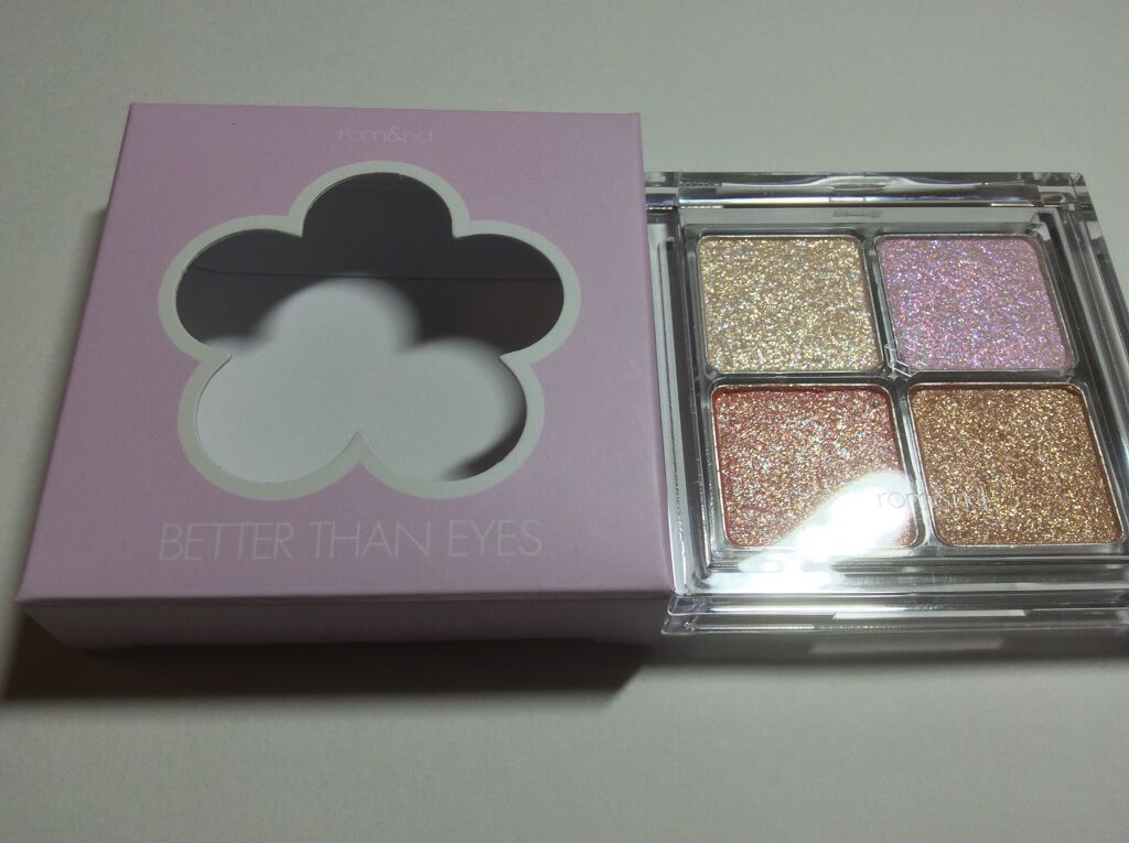 ベターザンアイズ/rom&nd/アイシャドウパレットを使ったクチコミ(3枚目)