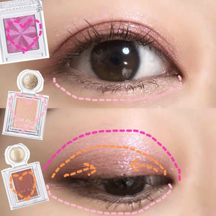 シャドーカスタマイズ/MAJOLICA MAJORCA/単色アイシャドウを使ったクチコミ(2枚目)