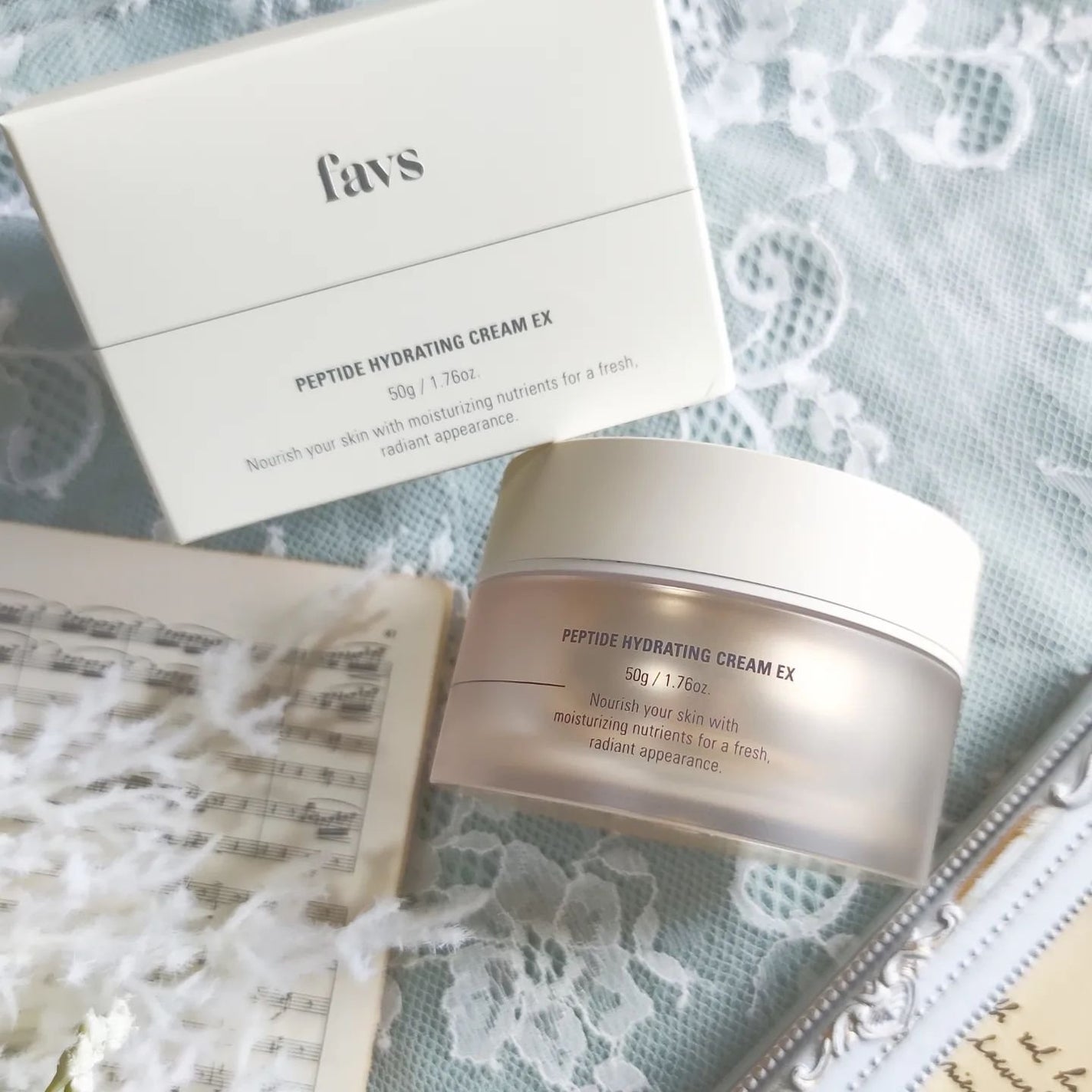 ペプチドハイドレーティングクリーム/favs/フェイスクリームを使ったクチコミ(5枚目)