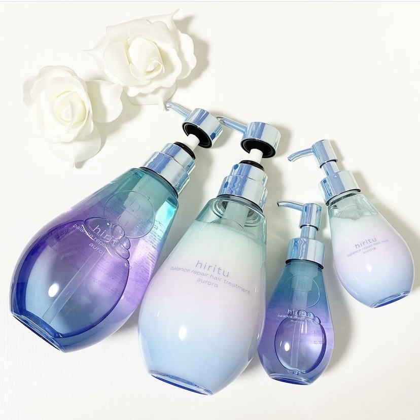 ヒリツ バランスリペアヘアオイル オーロラ/hiritu/ヘアオイルを使ったクチコミ（1枚目）