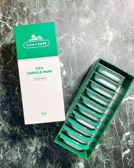CICA カプセルマスク/VT/洗い流すパック・マスクを使ったクチコミ(2枚目)