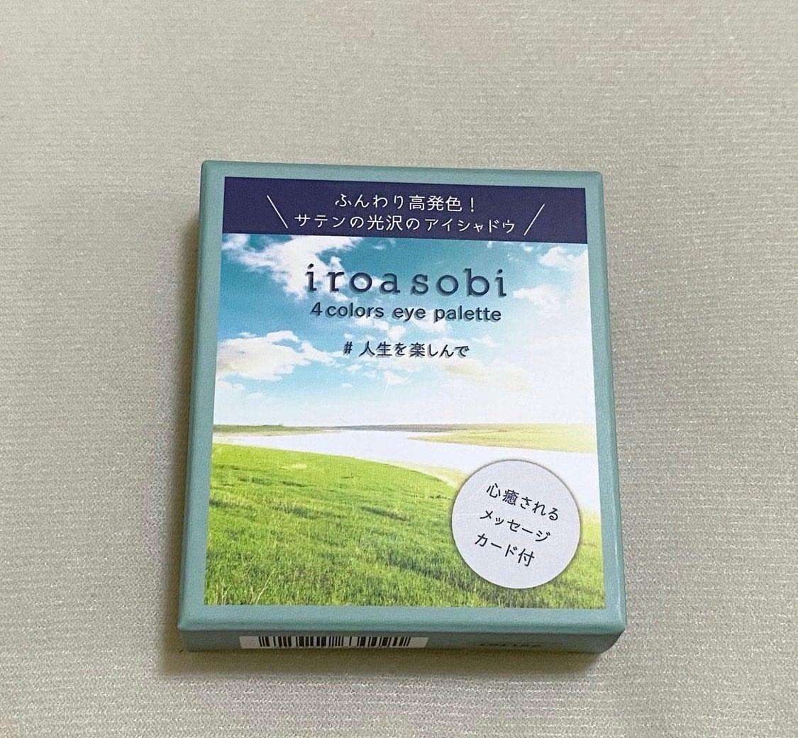 イロアソビ 4色アイパレット/iroasobi/アイシャドウパレットを使ったクチコミ(1枚目)