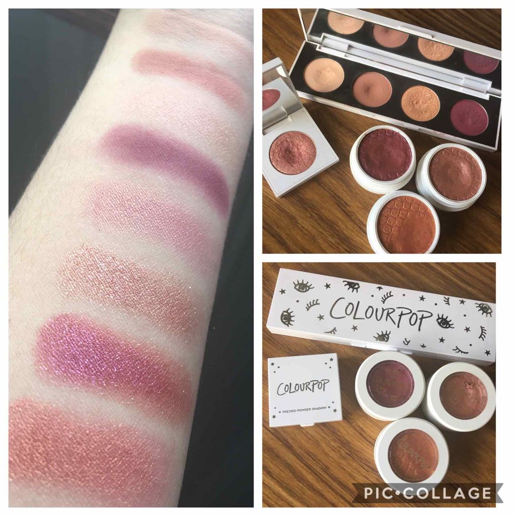 Pressed Powder Shadow /ColourPop/アイシャドウパレットを使ったクチコミ（1枚目）