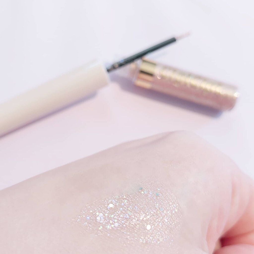 グリッターイルミネーションライナー/CipiCipi/リキッドアイライナーを使ったクチコミ(4枚目)