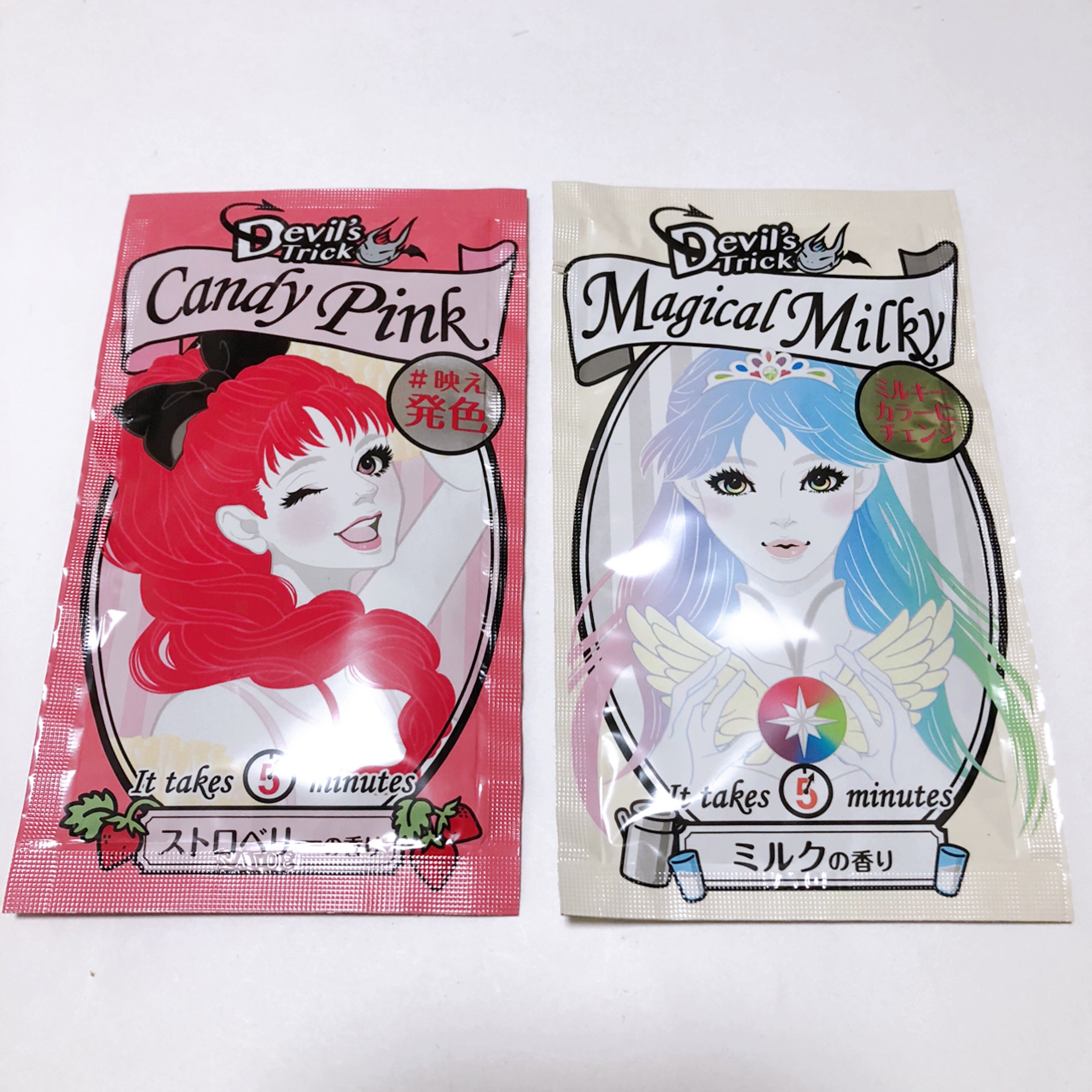 デビルズトリック/クイスクイス/ヘアカラーを使ったクチコミ（3枚目）