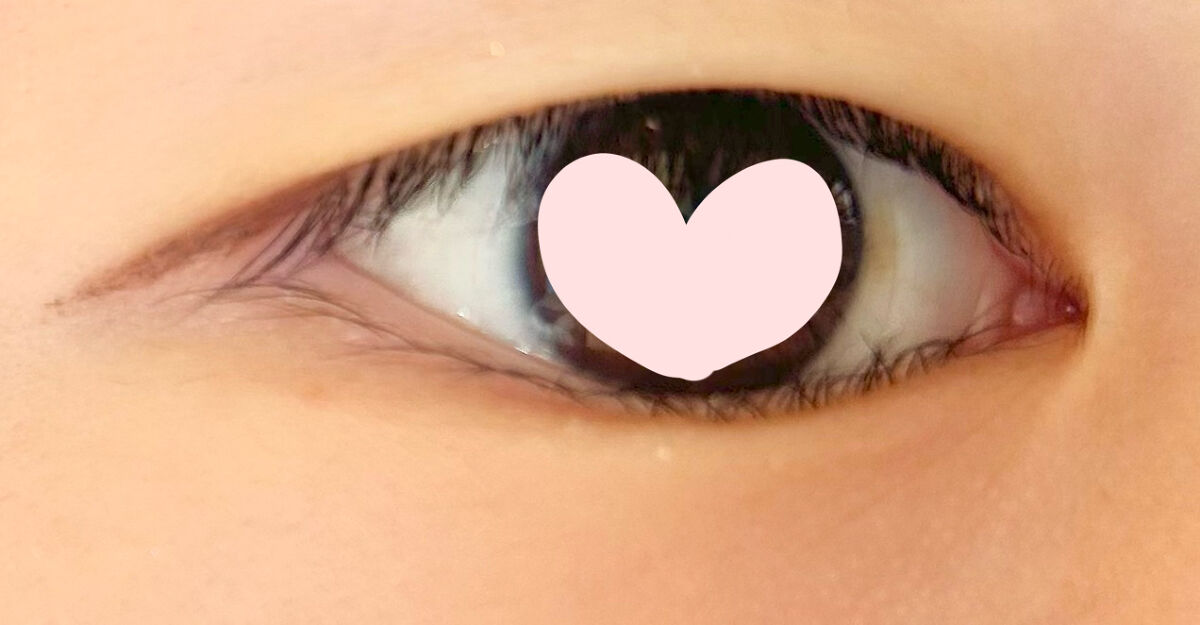 描くふたえアイライナー/CEZANNE/リキッドアイライナーを使ったクチコミ（1枚目）