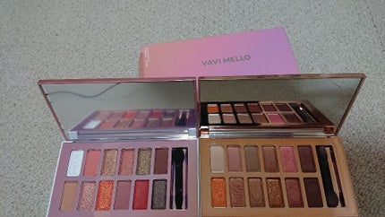 バレンタインボックス/VAVI MELLO/アイシャドウパレットを使ったクチコミ(2枚目)