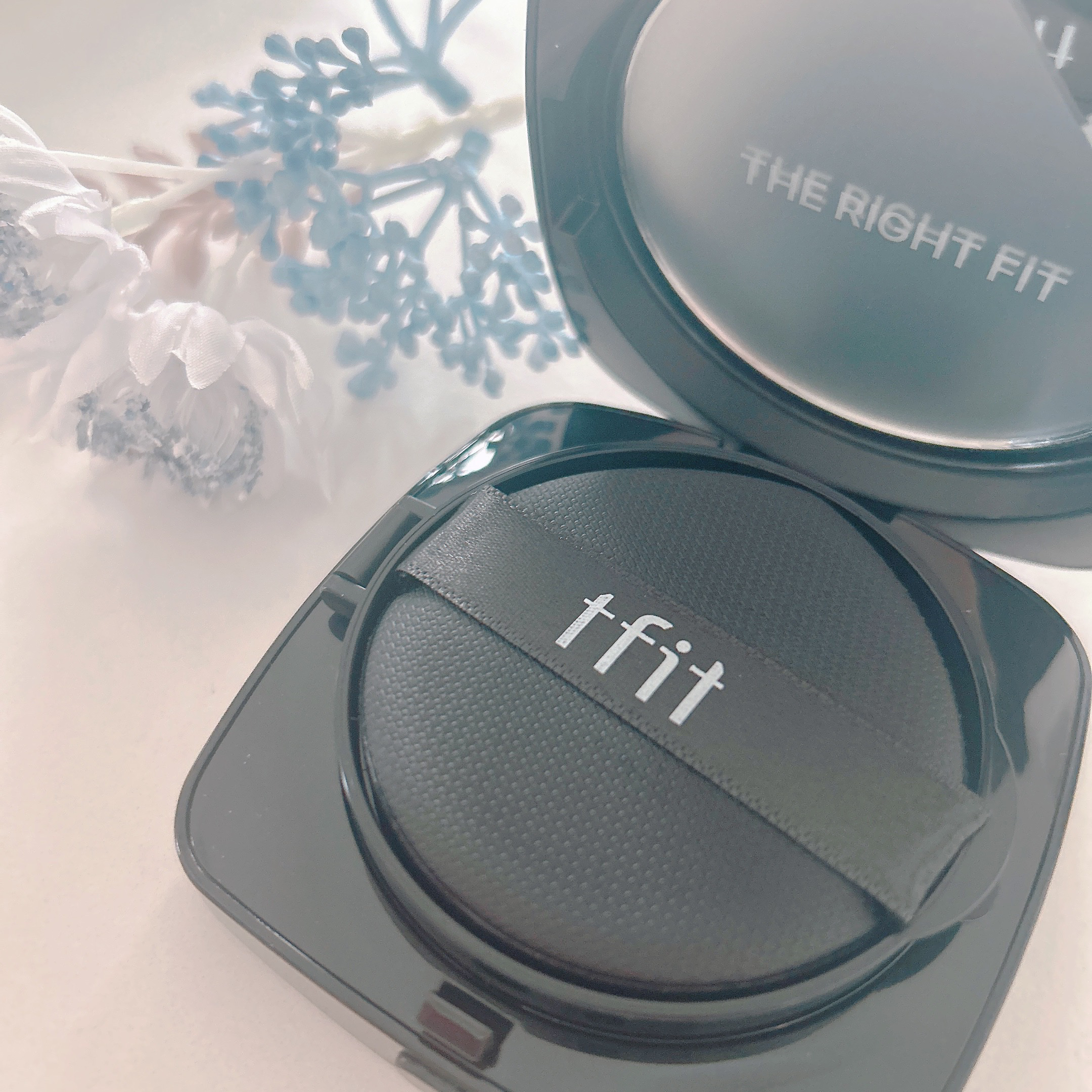 レイヤリングフィット グロークッションEX/TFIT/クッションファンデーションを使ったクチコミ（3枚目）