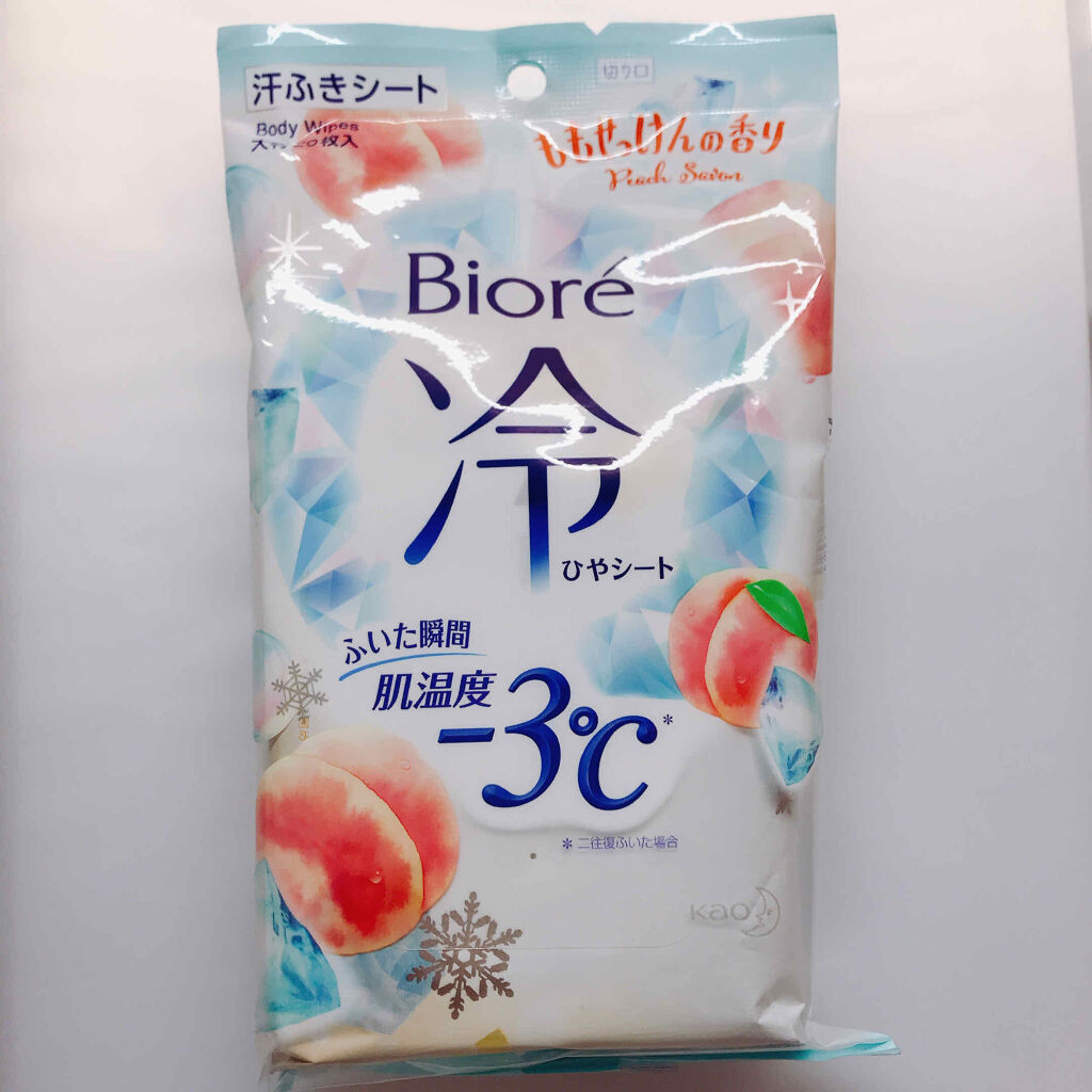 冷シート リフレッシュフローラルの香り/ビオレ/ボディシートを使ったクチコミ（2枚目）