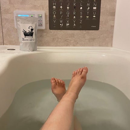 ちほ on LIPS 「薬用bathaid【医薬部外品】タブレット型の重炭酸入浴剤だそ..」(4枚目)