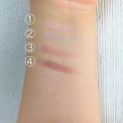 リアルクローズシャドウ/excel/アイシャドウパレットを使ったクチコミ(3枚目)