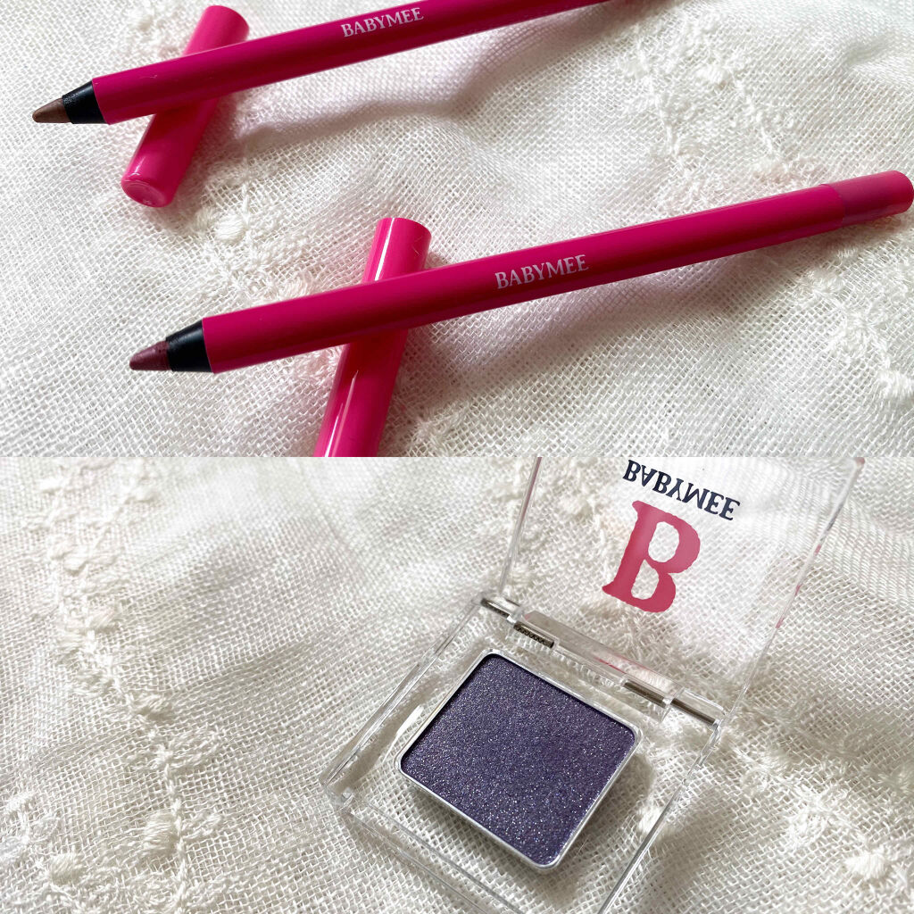 ニュアンスカラー シャドウ/BABYMEE/単色アイシャドウを使ったクチコミ（3枚目）