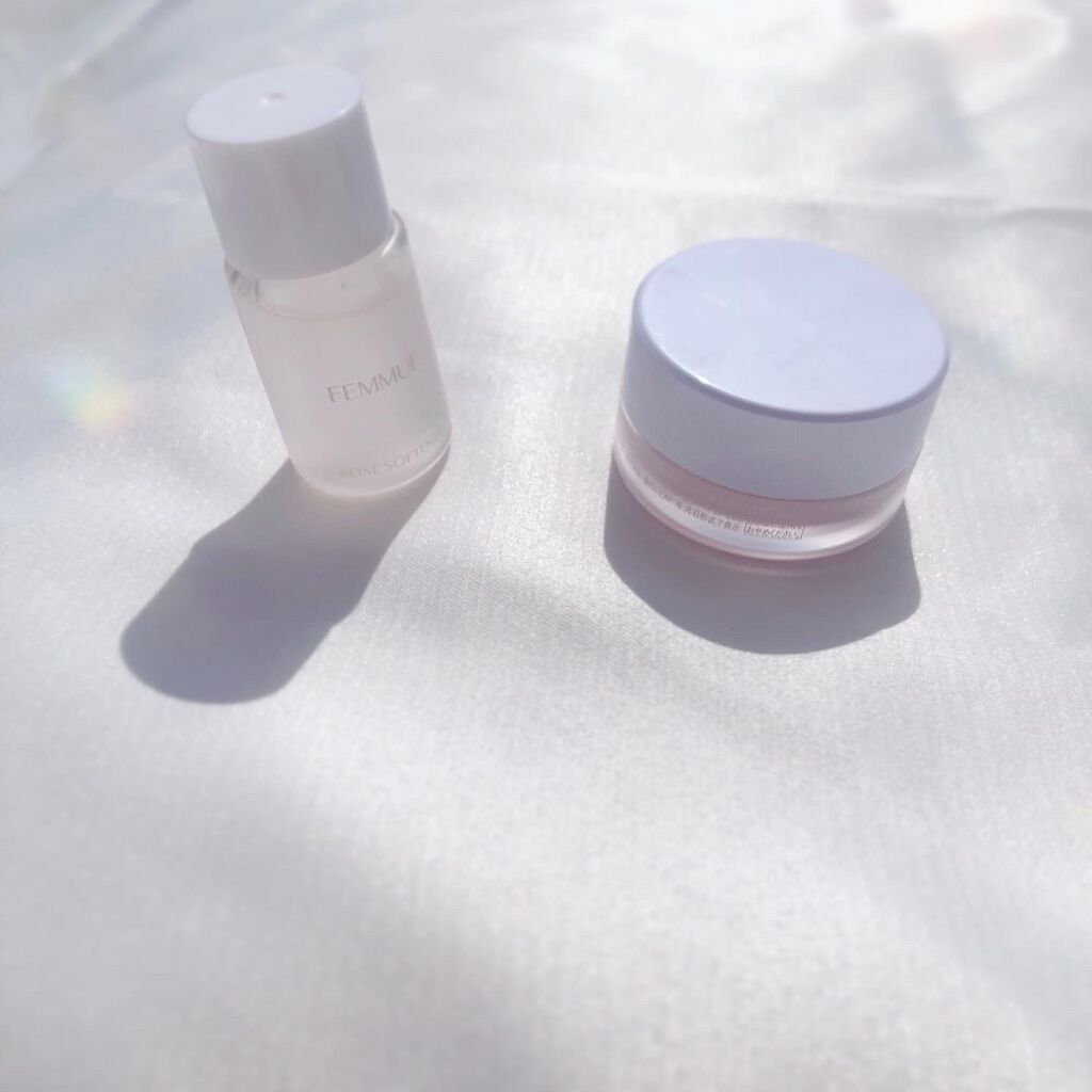 ローズウォーター スリーピングマスク/FEMMUE/フェイスクリームを使ったクチコミ(1枚目)