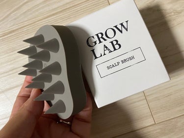 スカルプブラシ/GROW LAB/頭皮ケアを使ったクチコミ（2枚目）