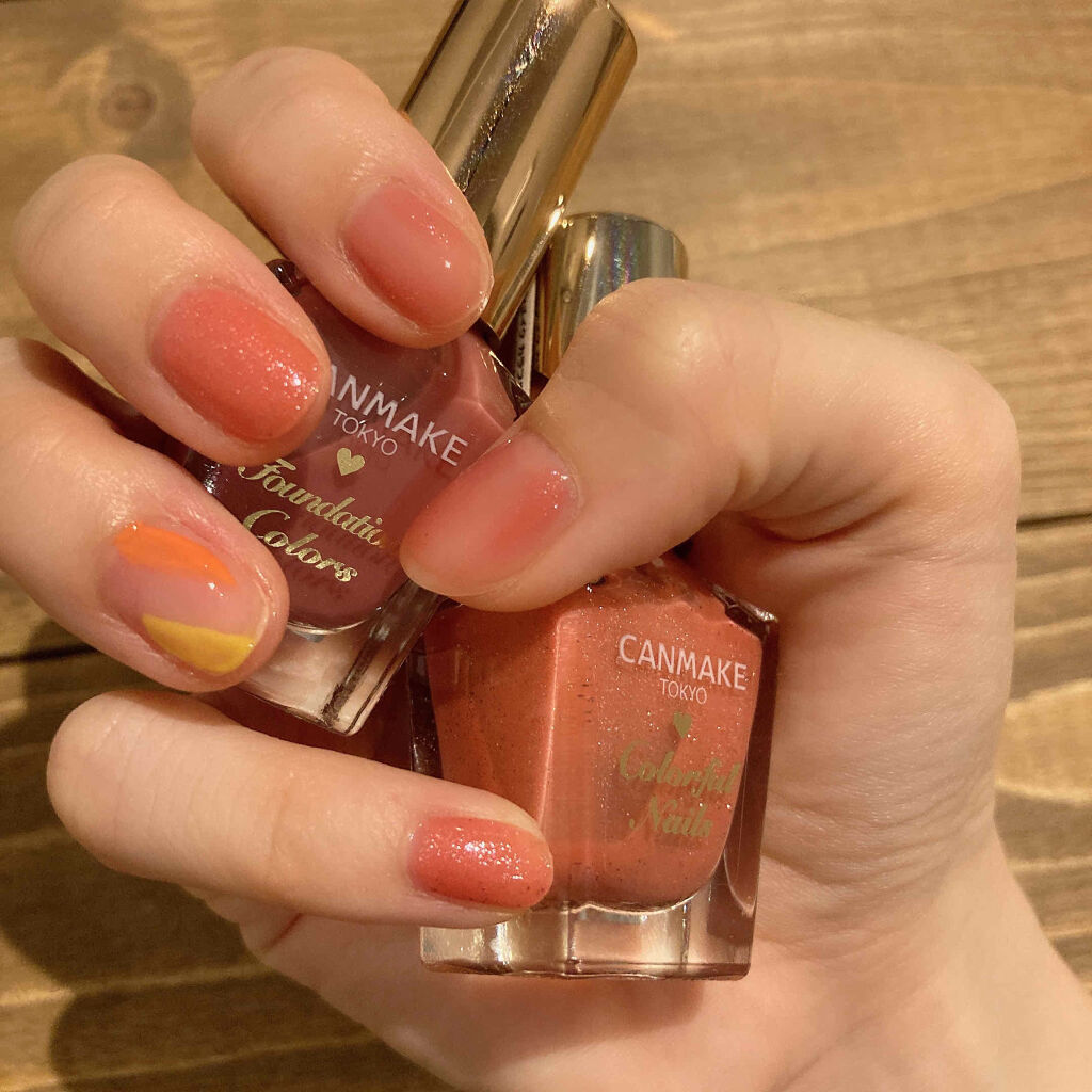 ファンデーションカラーズ/キャンメイク/マニキュアを使ったクチコミ（3枚目）