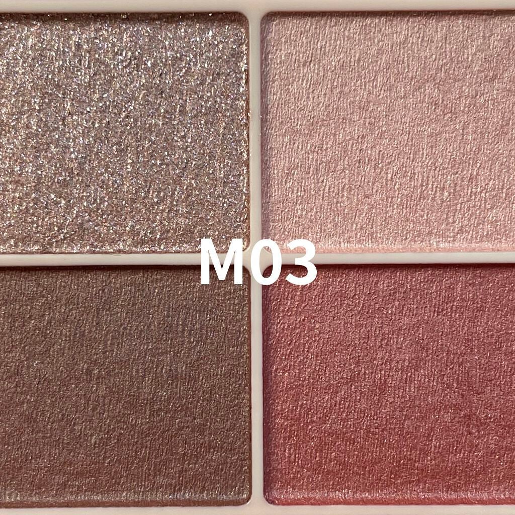 シルキースフレアイズ(マットタイプ)/キャンメイク/アイシャドウパレットを使ったクチコミ(4枚目)