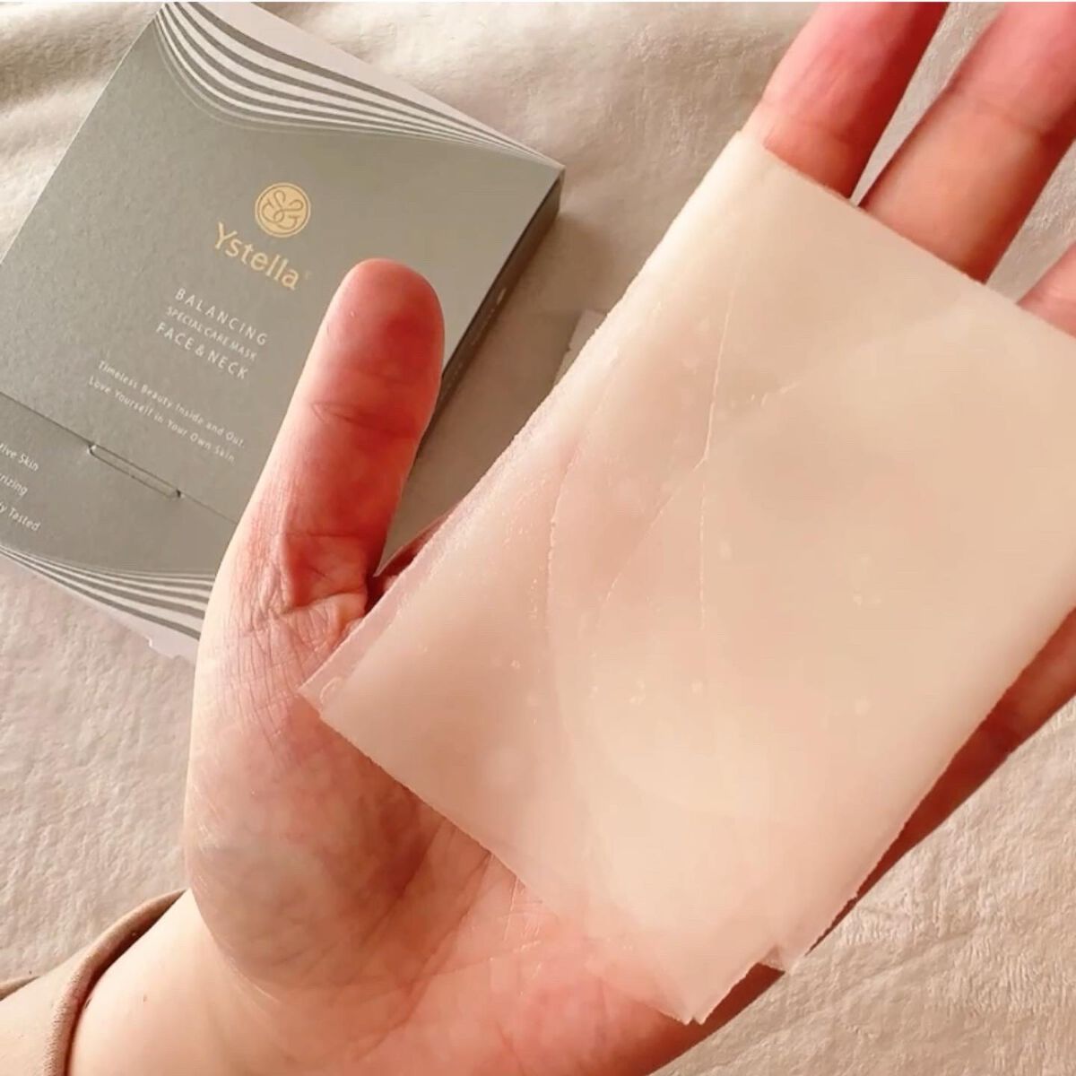 バランシングスペシャルケアマスク /YSTELLA/シートマスク・パックを使ったクチコミ（3枚目）