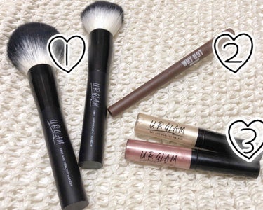 UR GLAM　CHEEK BRUSH/U R GLAM/メイクブラシを使ったクチコミ（2枚目）