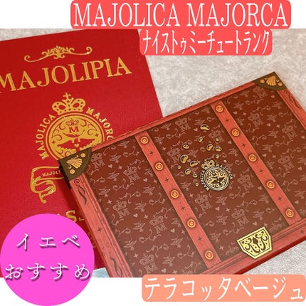 ナイストゥミーチュートランク/MAJOLICA MAJORCA/アイシャドウパレットを使ったクチコミ(1枚目)