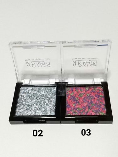 UR GLAM　MARBLE EYESHADOW 02/U R GLAM/シングルアイシャドウを使ったクチコミ（2枚目）