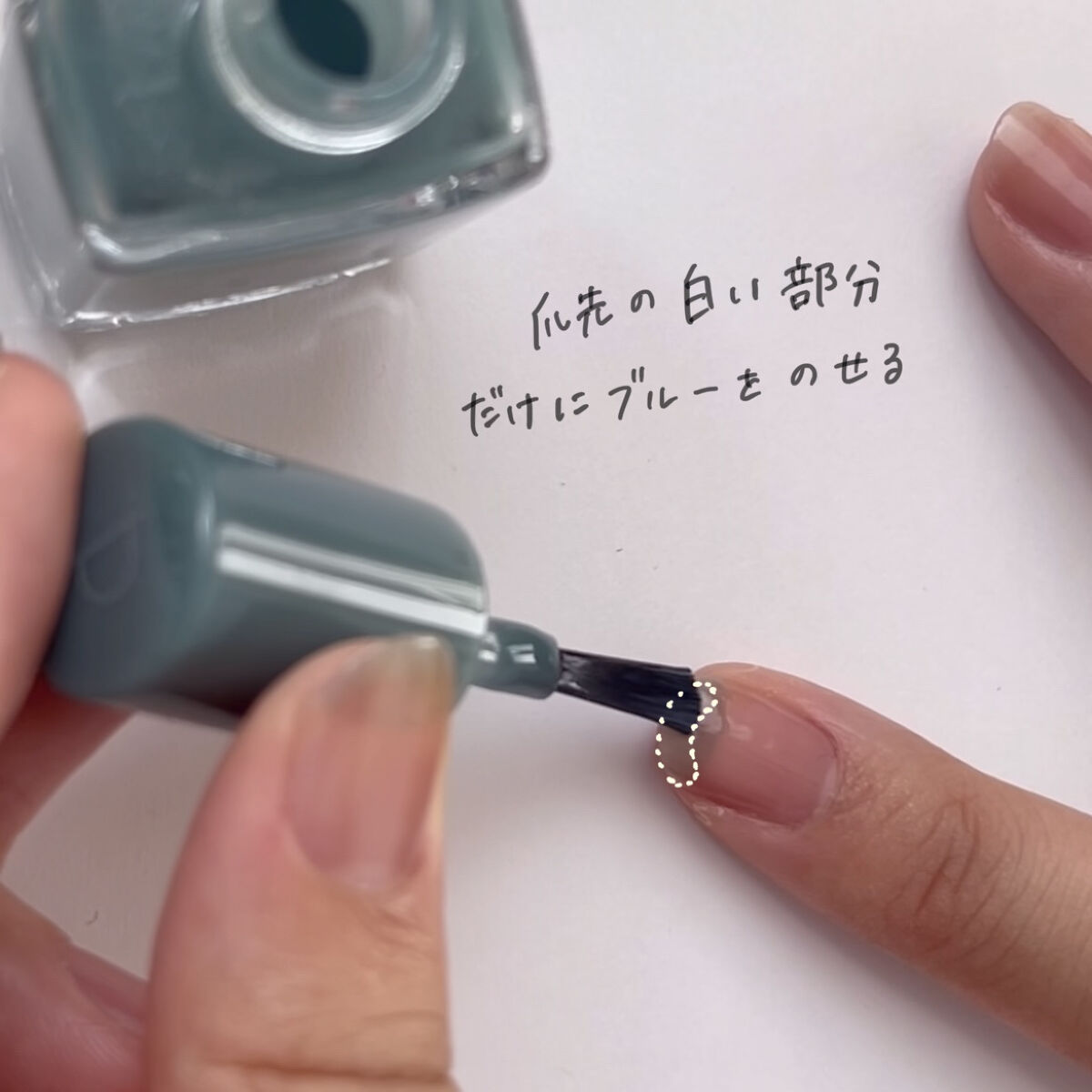 ムードペブルネイル/rom&nd/マニキュアを使ったクチコミ（3枚目）