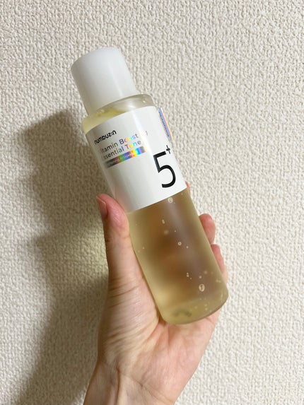 5番 白玉グルタチオンCエッセンシャルトナー/numbuzin/化粧水を使ったクチコミ(1枚目)