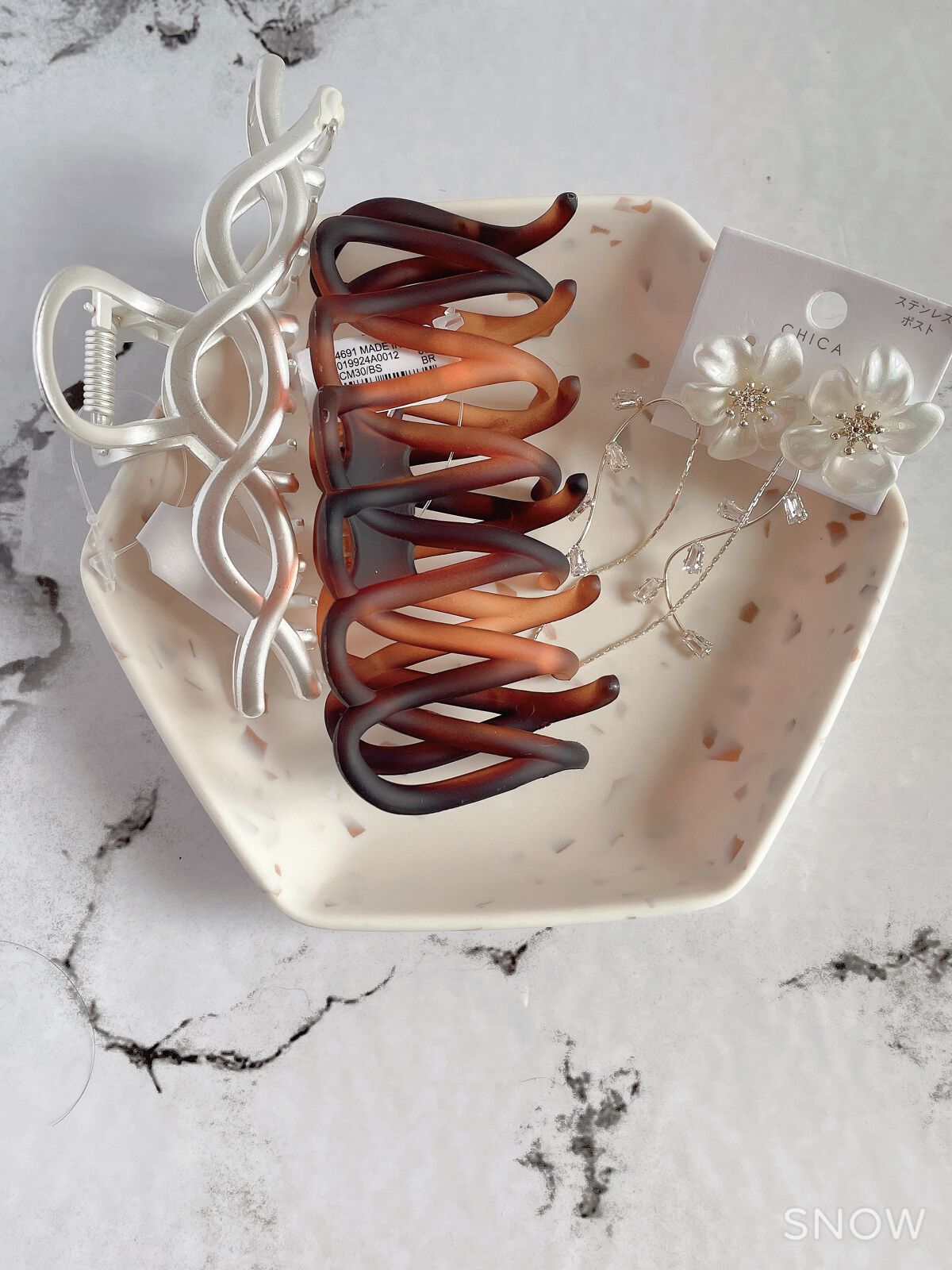 アクセサリー/3COINS/ヘアアクセサリーを使ったクチコミ（1枚目）