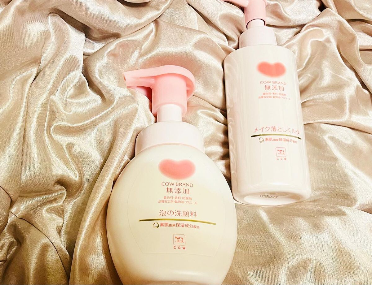 メイク落としミルク/カウブランド無添加/ミルククレンジングを使ったクチコミ(1枚目)