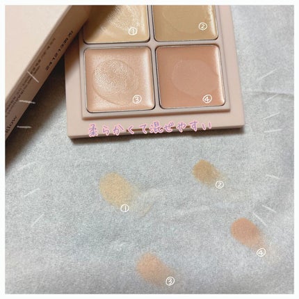 ミックスマッチコンシーラー/BLING GLOW/パレットコンシーラーを使ったクチコミ(2枚目)