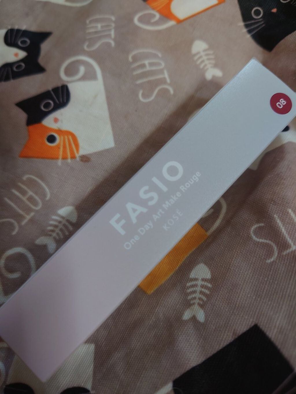 ワンデイ アートメイク ルージュ/FASIO/口紅を使ったクチコミ(1枚目)