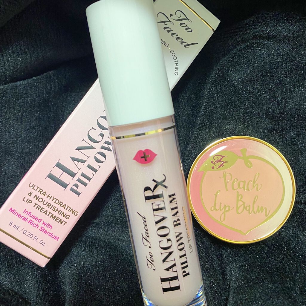 ピーチリップバーム モイスチャー/Too Faced/リップバームを使ったクチコミ（1枚目）