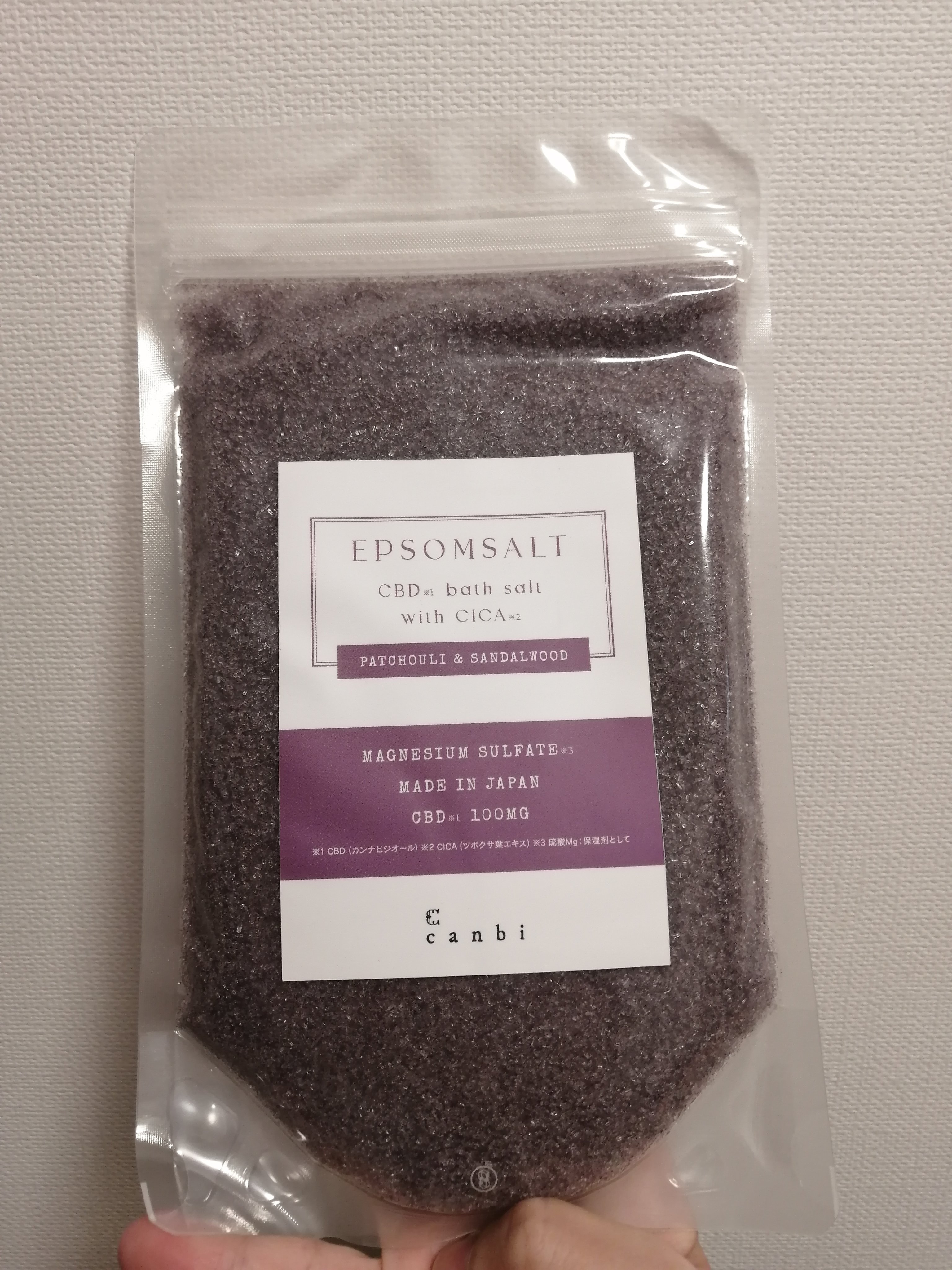 canbiバスソルト/canbi/入浴剤を使ったクチコミ（1枚目）