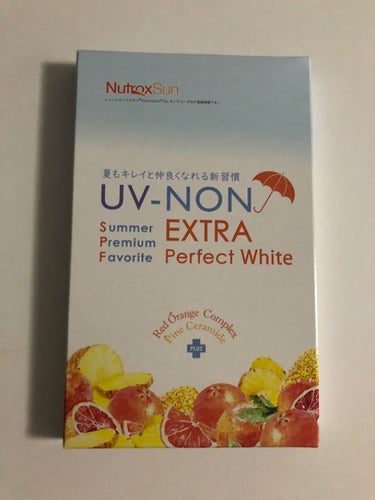 ウブノンエクストラパーフェクトホワイト/UV-NON/美容サプリメントを使ったクチコミ（1枚目）