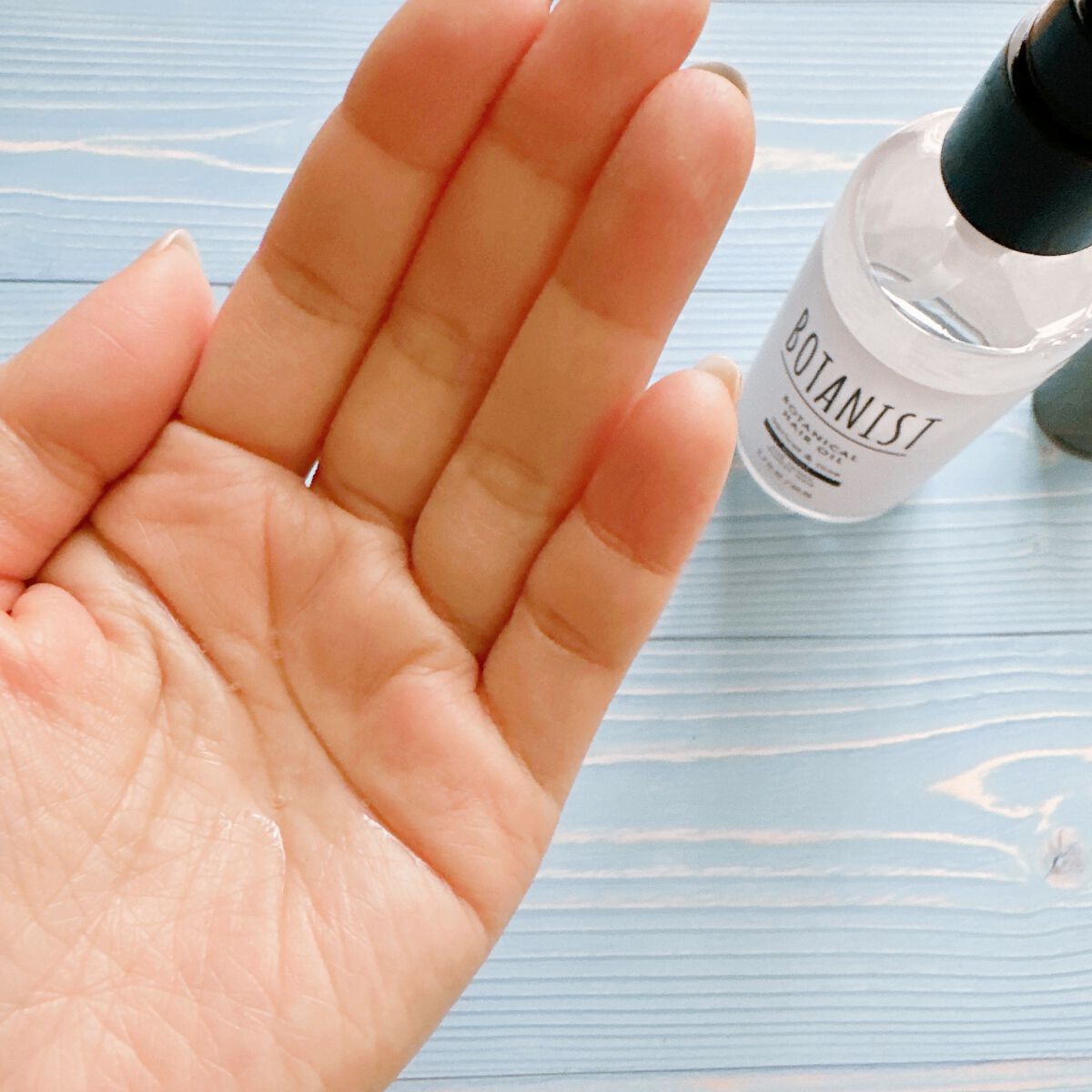 ボタニカルヘアオイル(モイスト)/BOTANIST/ヘアオイルを使ったクチコミ(2枚目)