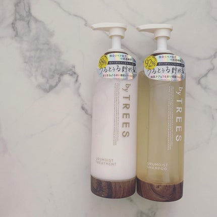 うるモイストシャンプー/トリートメント/byTREES/市販シャンプーを使ったクチコミ(1枚目)