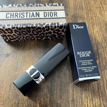 ルージュ ディオール 564 ピンク レオパード ベルベット（生産終了）/Dior/口紅を使ったクチコミ（3枚目）