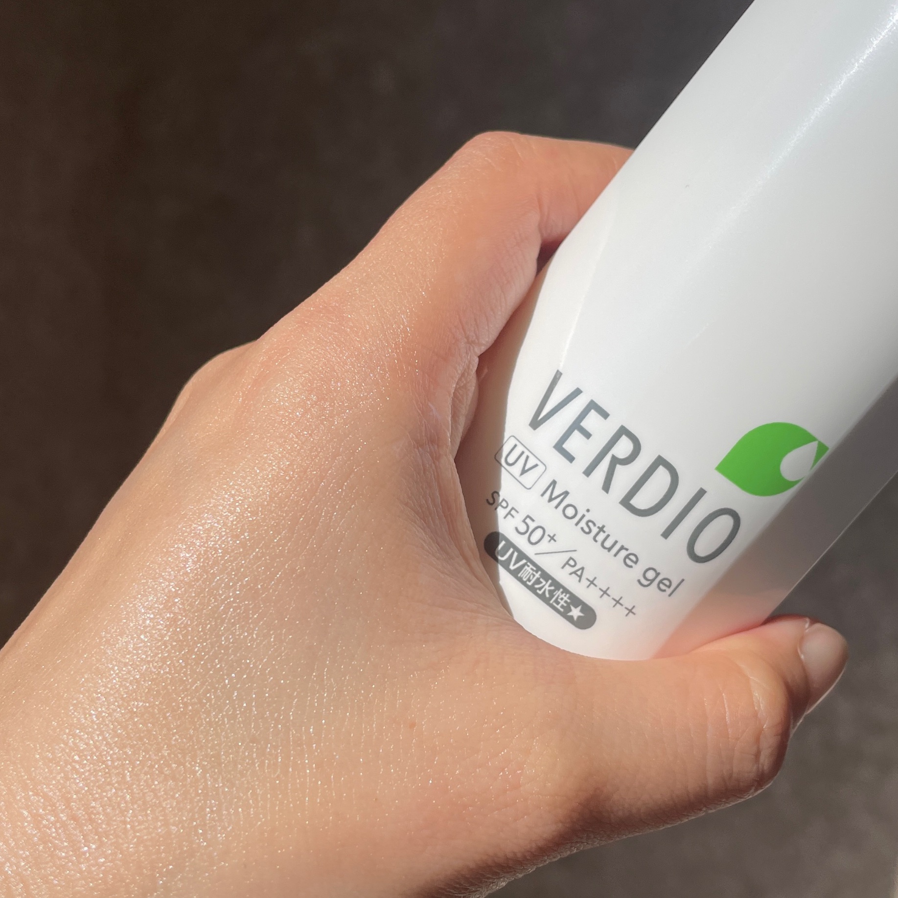 ベルディオ UV モイスチャージェル N/メンターム/日焼け止めジェルを使ったクチコミ（3枚目）