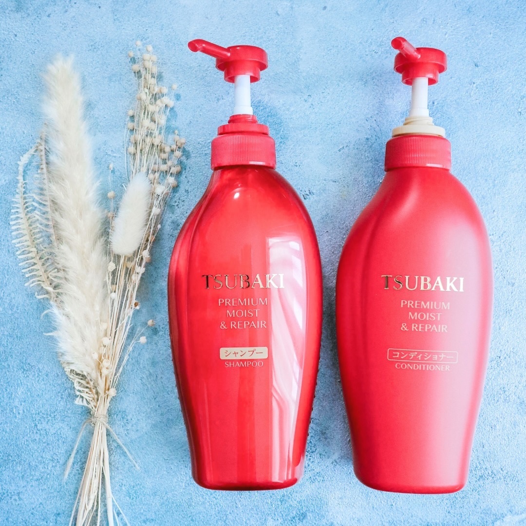 TSUBAKI プレミアム モイスト＆リペア シャンプー/コンディショナー コンディショナー（450mL）/TSUBAKI/市販シャンプーを使ったクチコミ（2枚目）