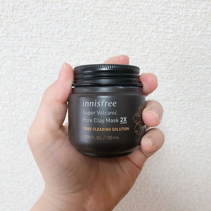 スーパーヴォルカニック ポア クレイマスク/innisfree/洗い流すパック・マスクを使ったクチコミ(2枚目)